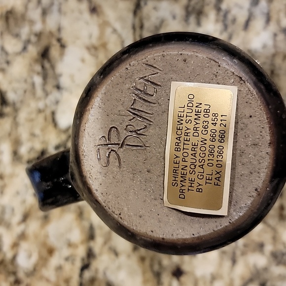 Bundle of 2 stoneware mugs from Scotland NWOT - Picture 4 of 8